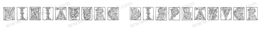 Miniature DisplayVer字体转换